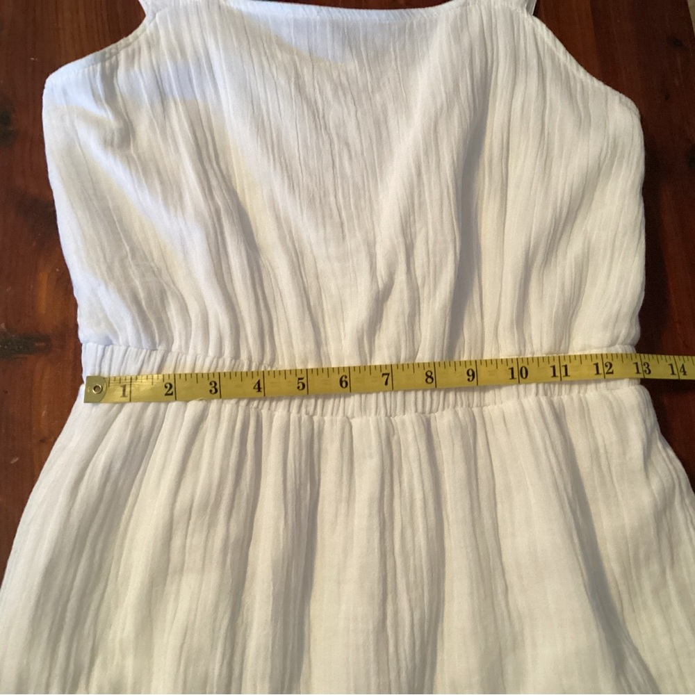 LOFT White Sleeveless Mini Dress - Picture 6 of 8